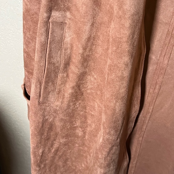 OAT New York suede trench coat - Picture 5 of 9